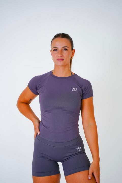 Next Extreme Compression Top in Mauve Purple, sporttop dames