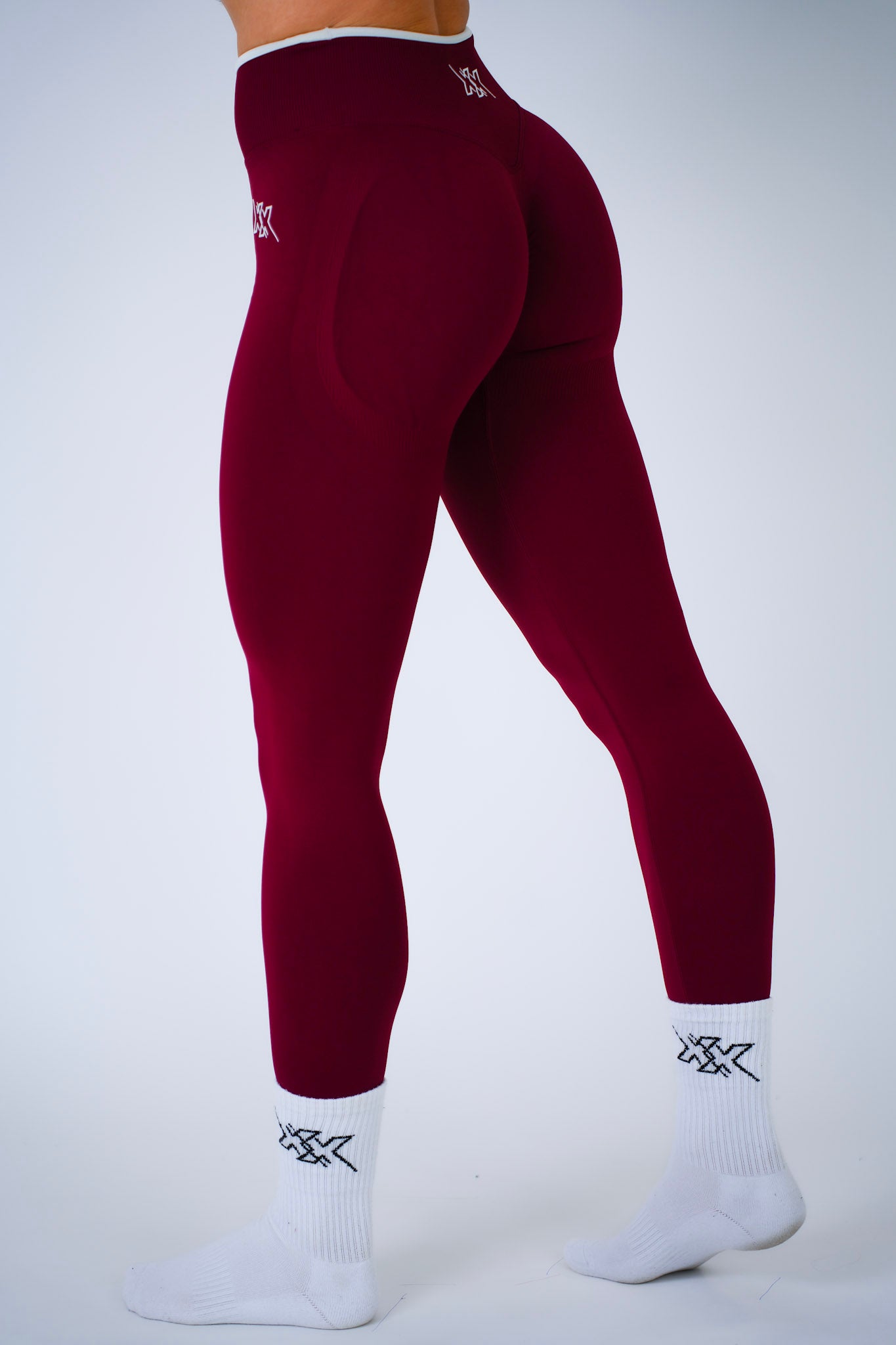 Scrunch Legging – Burgundy