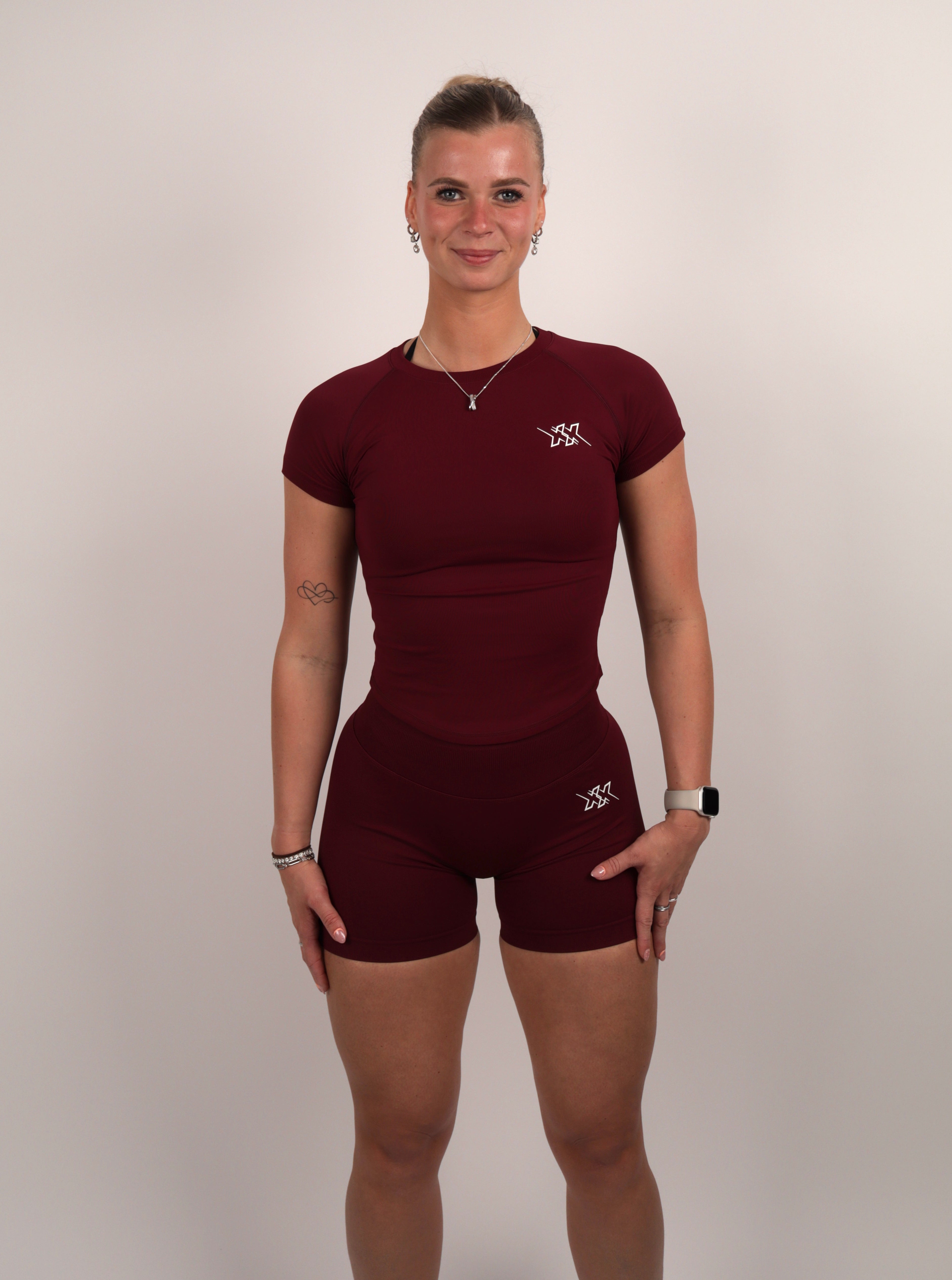 Compression Top – Deep Red