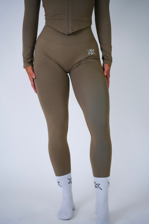Next Extreme High Waist Leggings in Beige, sportlegging dames