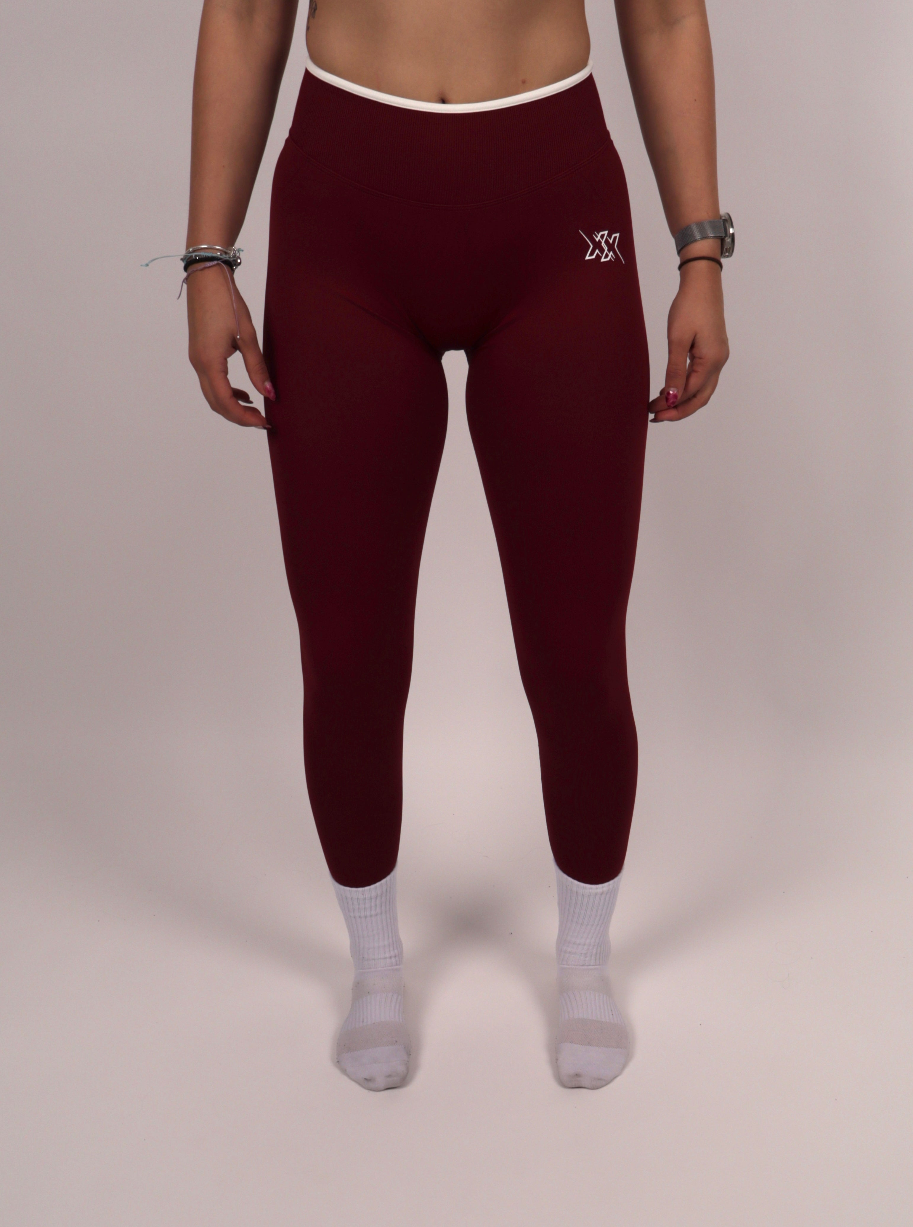 Scrunch Legging – Burgundy