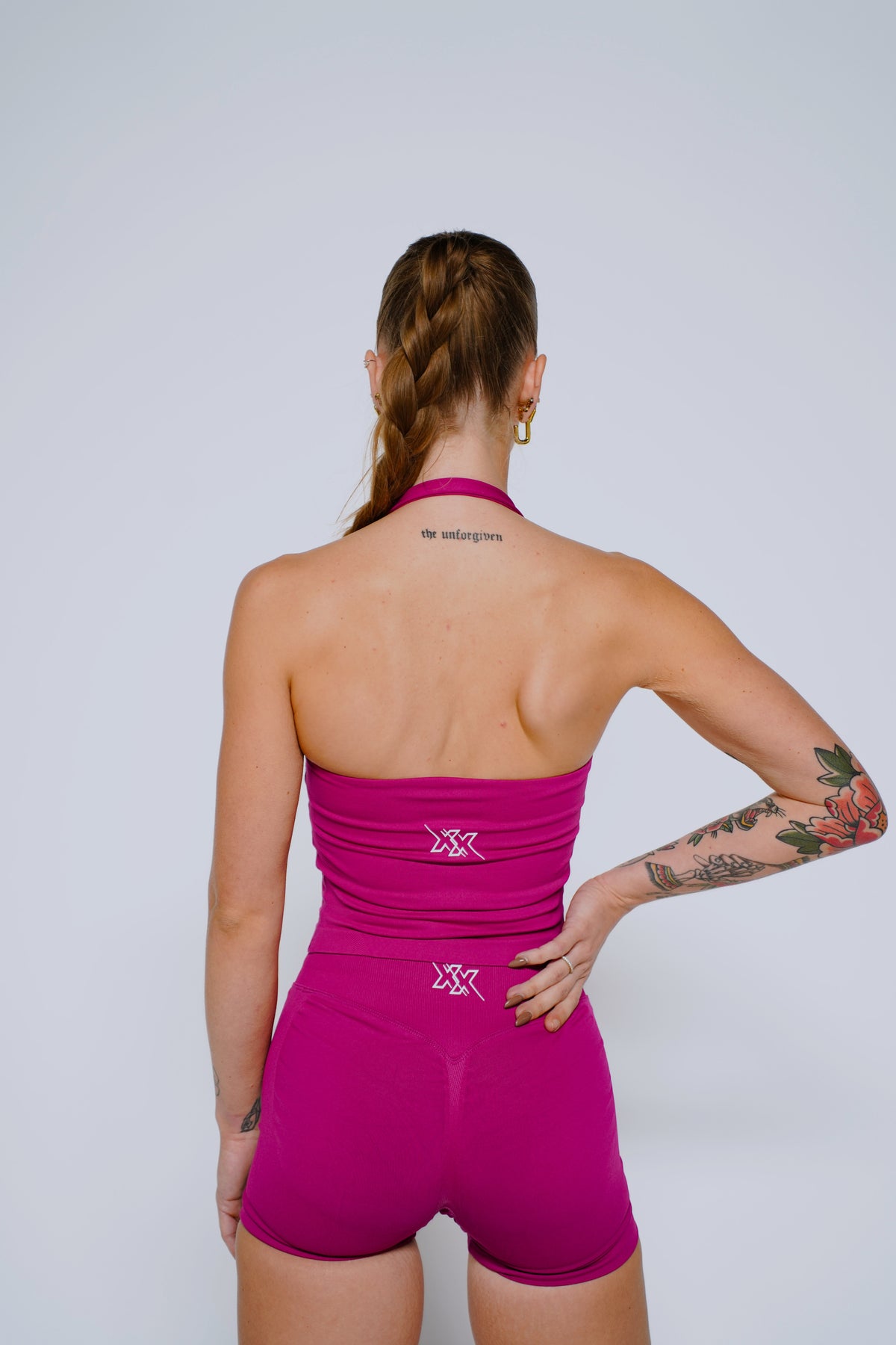 Next Extreme Halter Top in Velvet Red, sporttop dames, productfoto 2