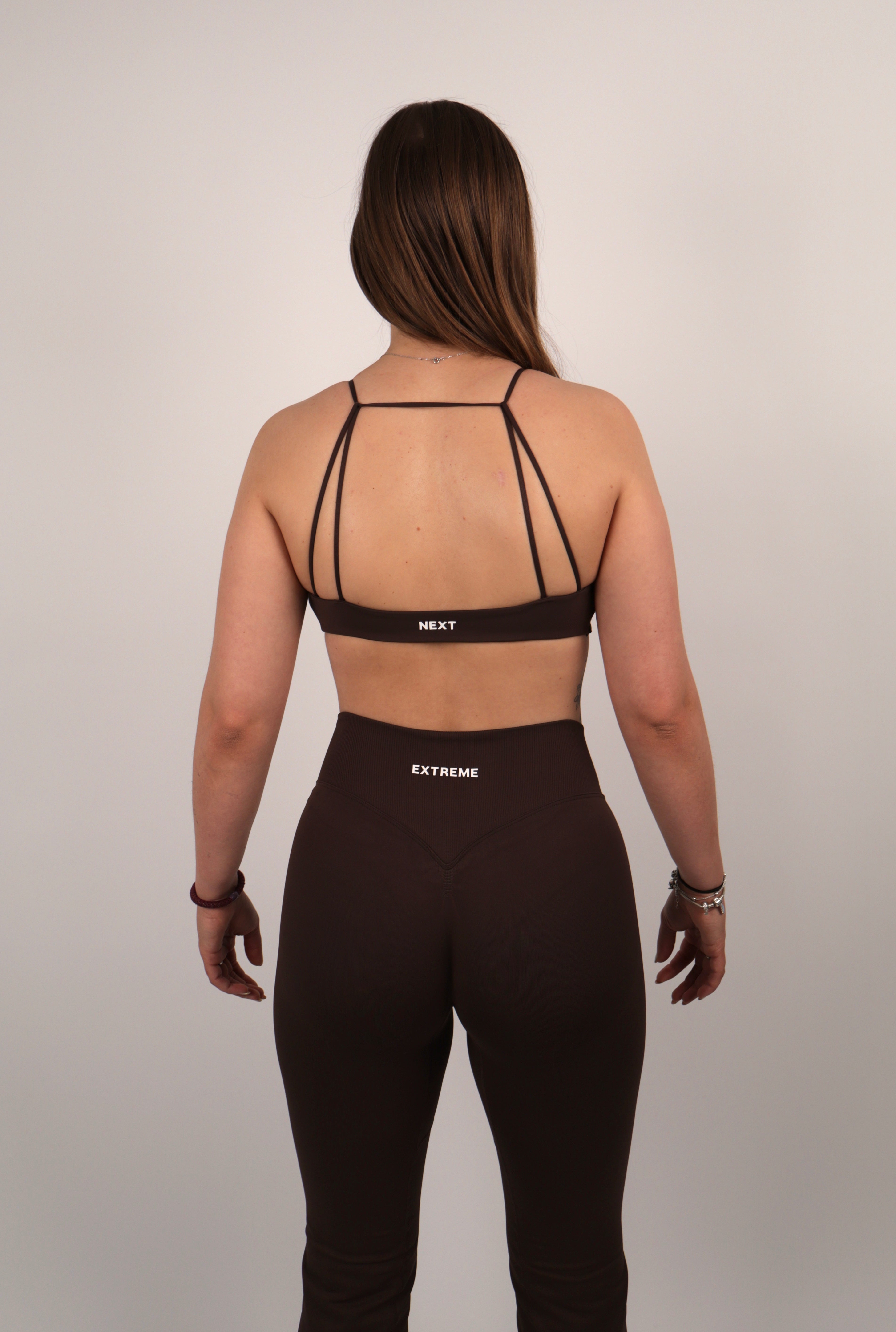 Twist Front Bra – Chestnut Brown