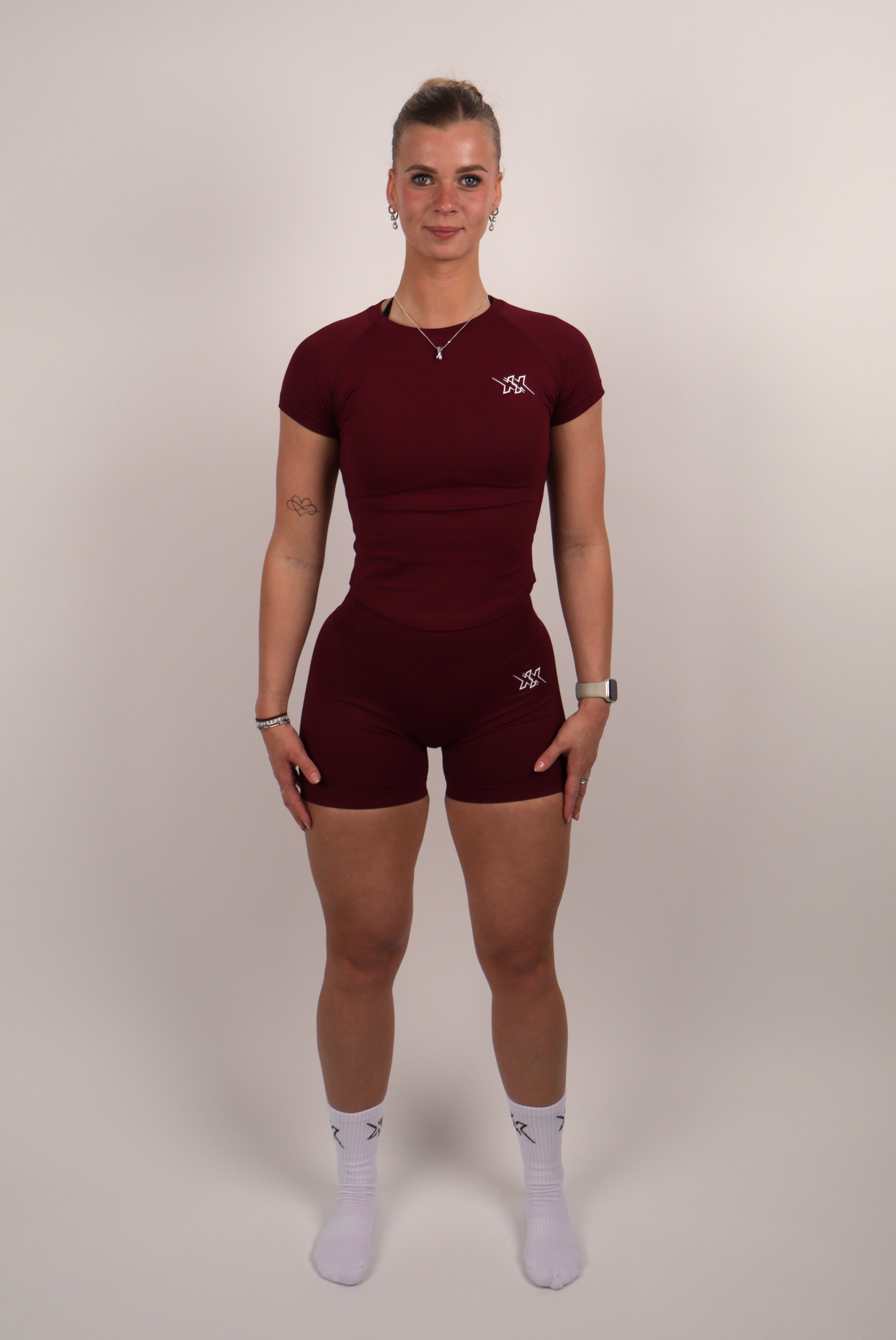 Compression Top – Deep Red
