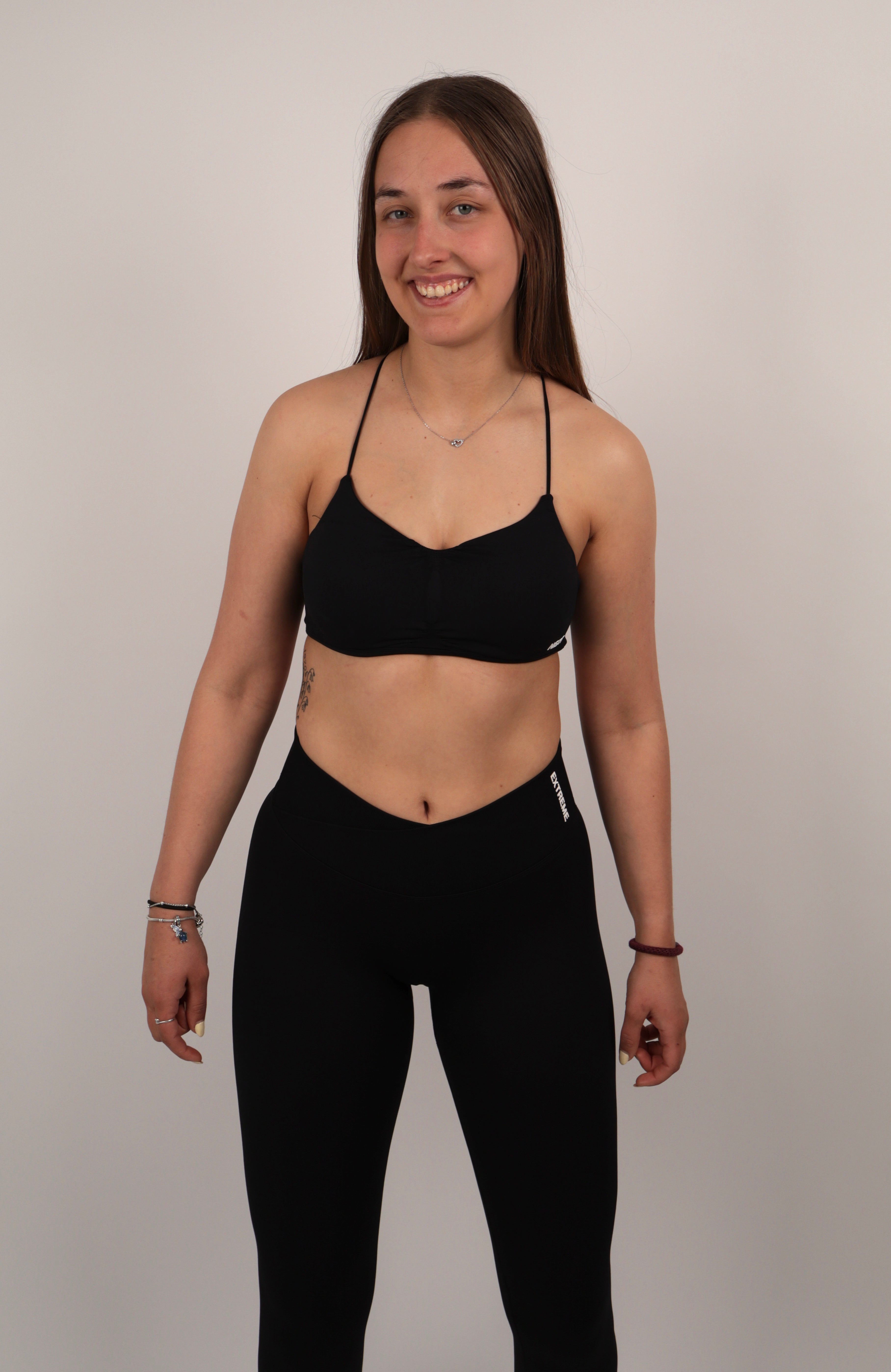 Crossback Bra – Midnight Black