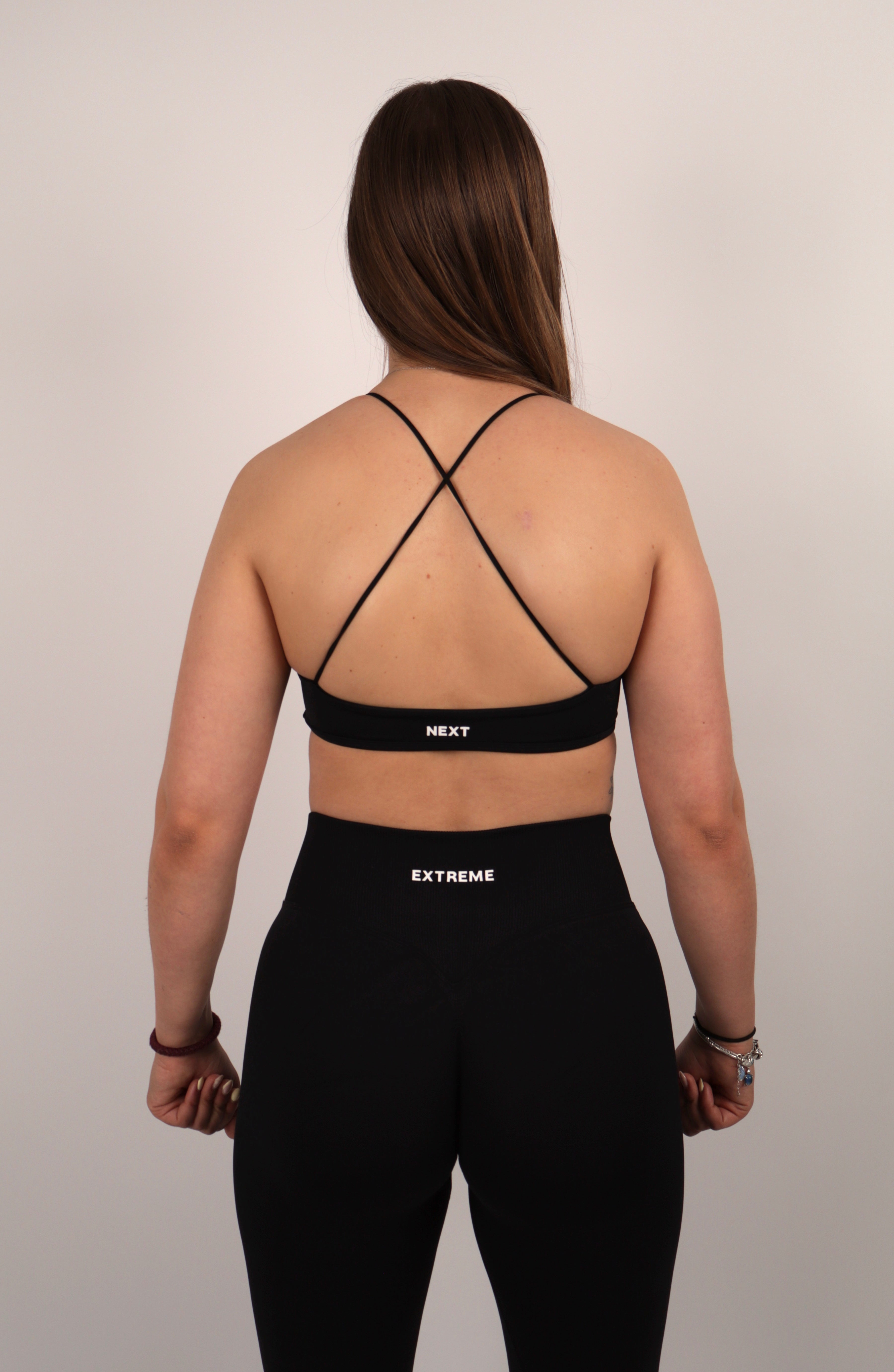 Crossback Bra – Midnight Black