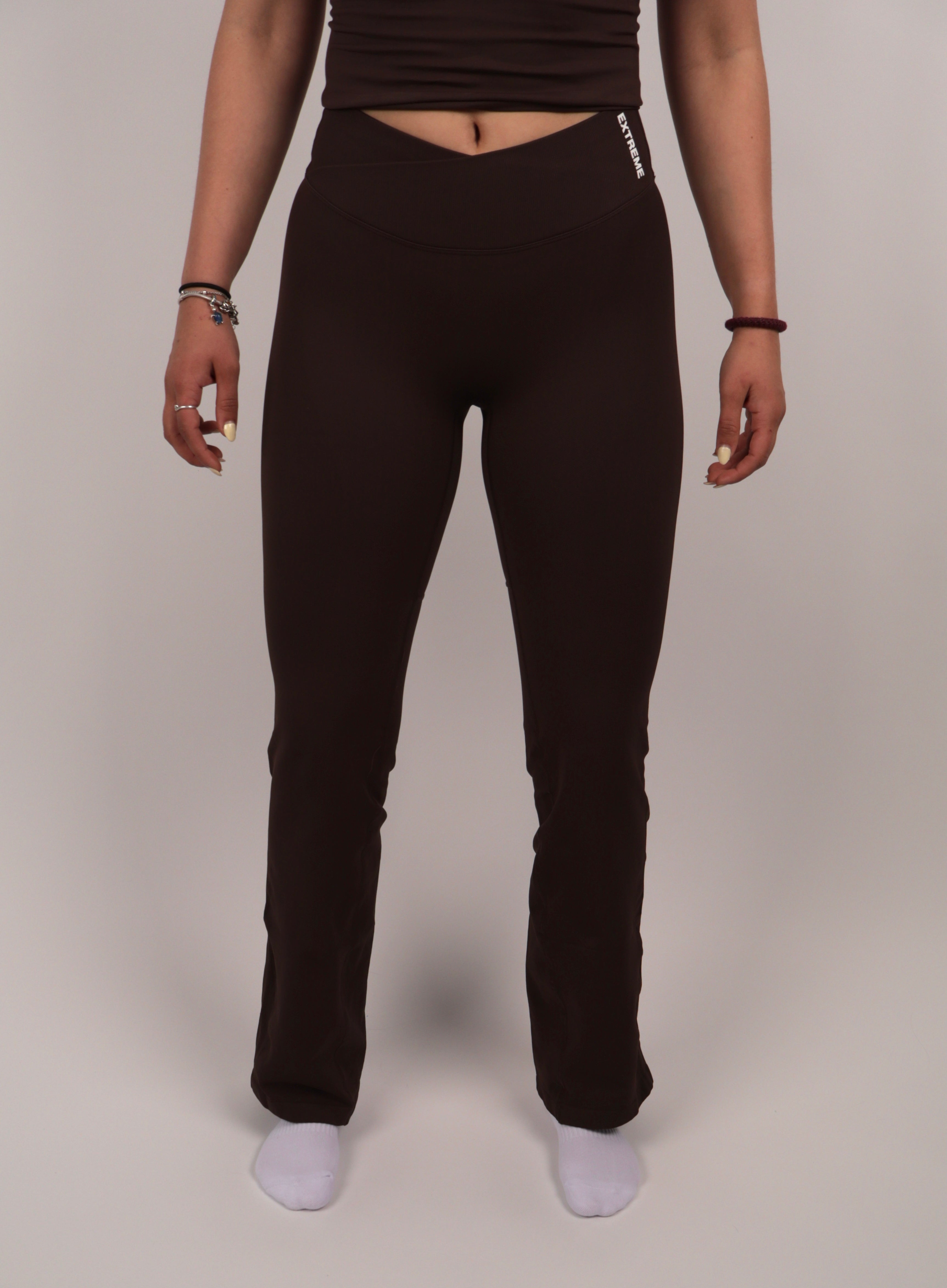 Flair Leggings – Chestnut Brown