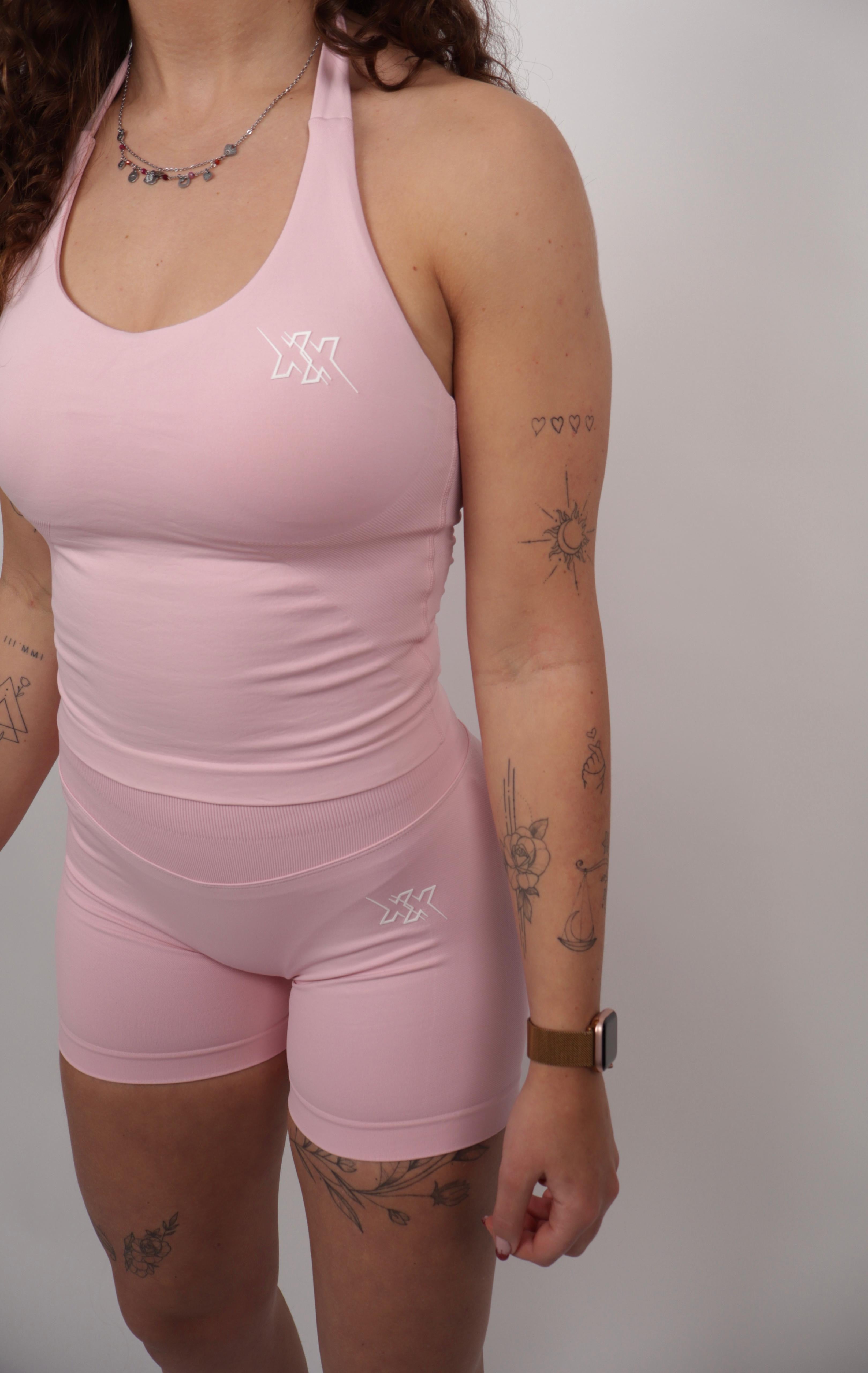 Extreme Halter Top – Blush Pink - Next Extreme Performance