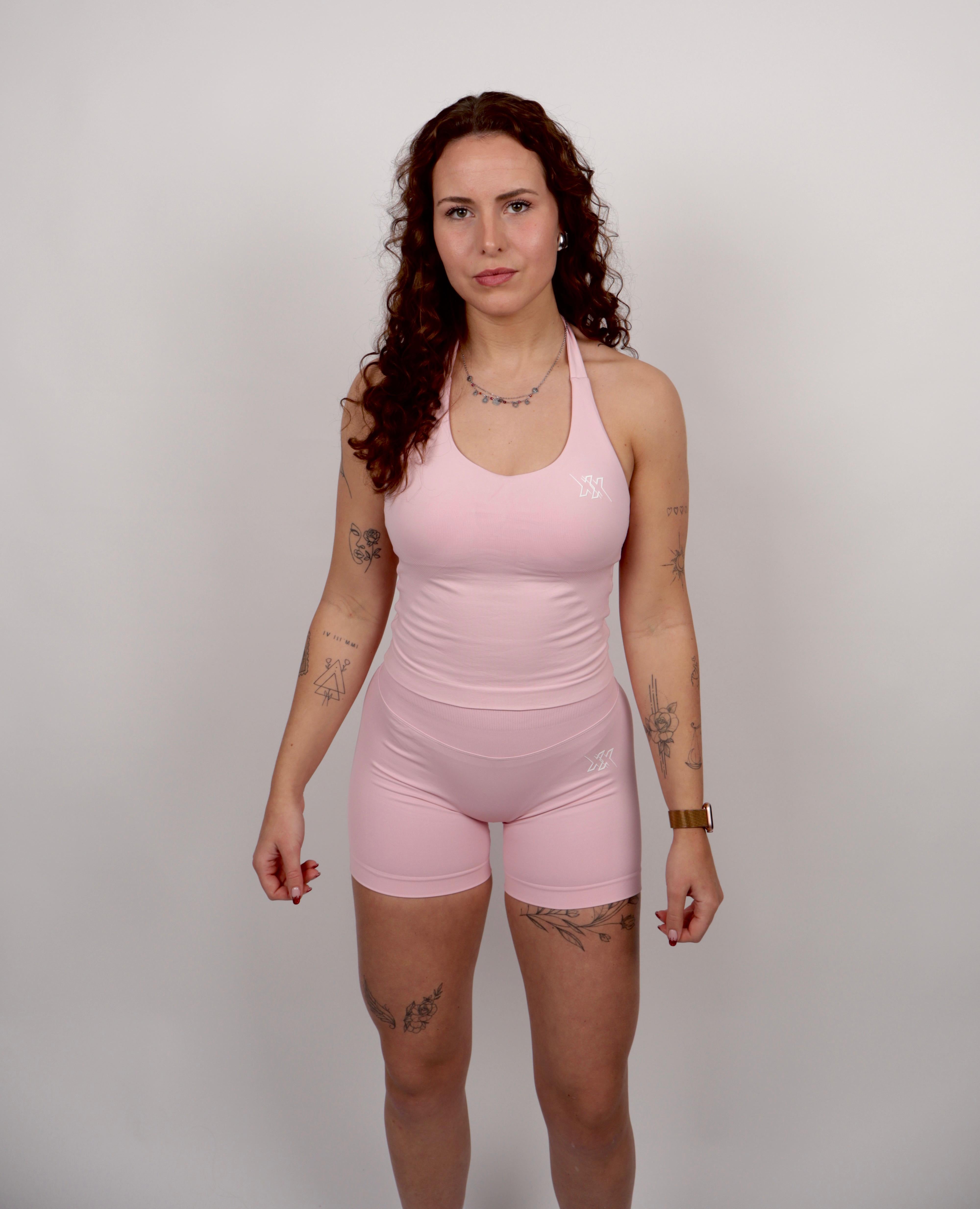 Extreme Halter Top – Blush Pink - Next Extreme Performance