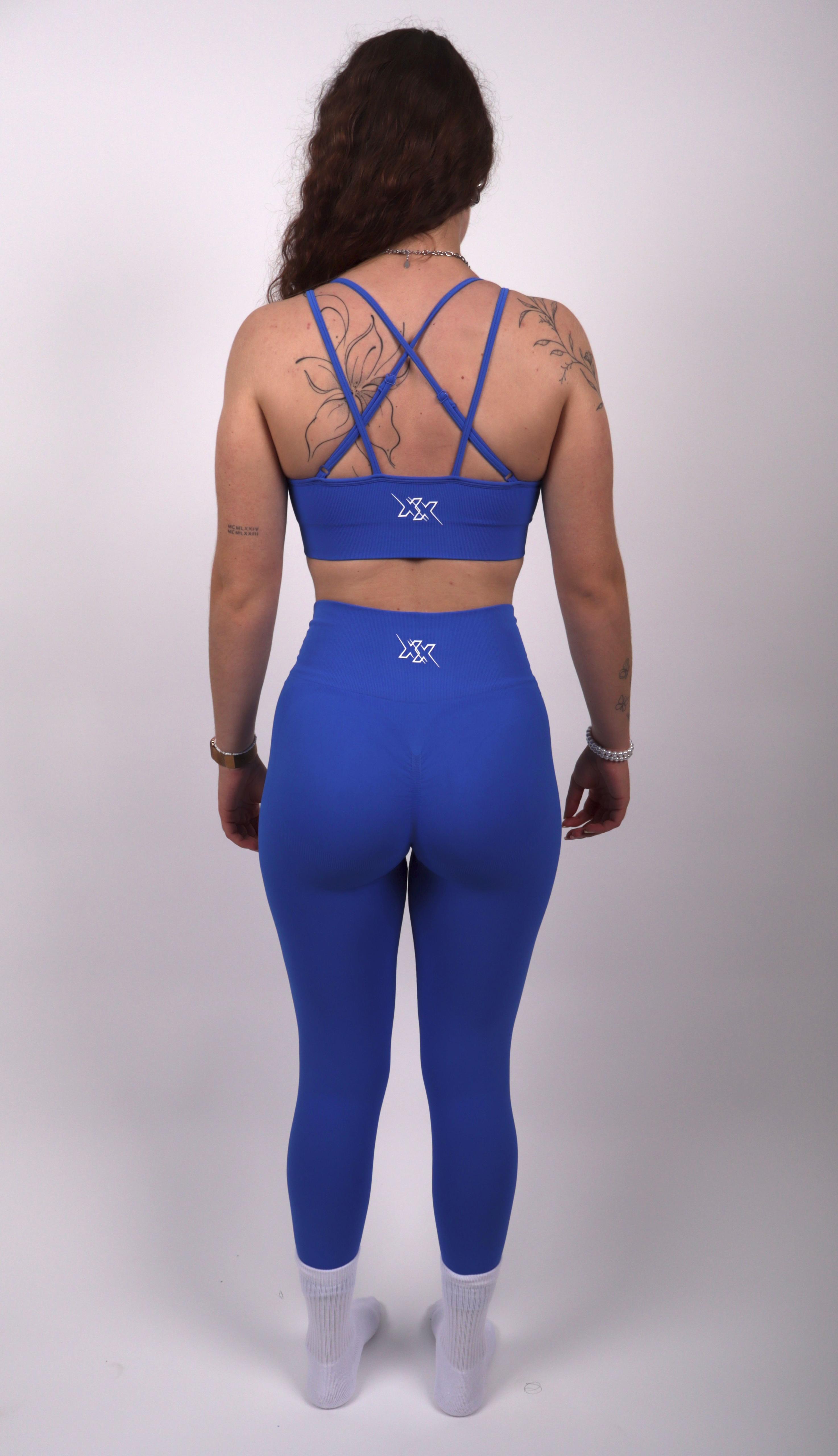 Performance Sports Bra – Electric Blue - Next Extreme Performance