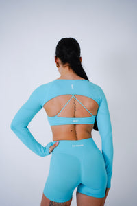 Next Extreme Cover in Mint Blue, shrug dames