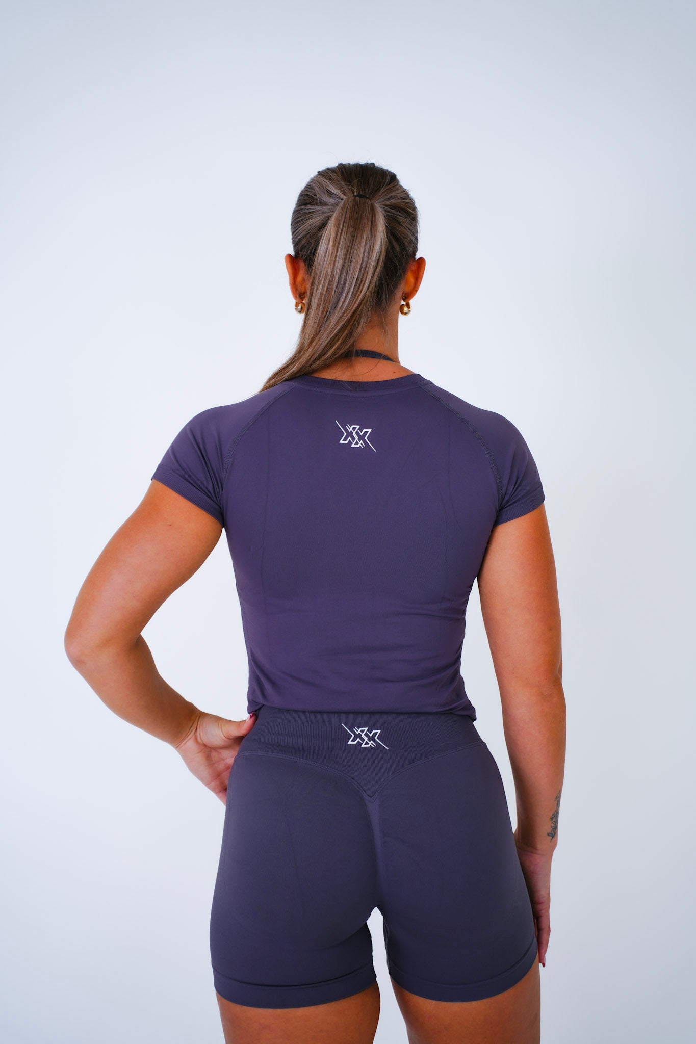 Compression Top – Mauve Purple