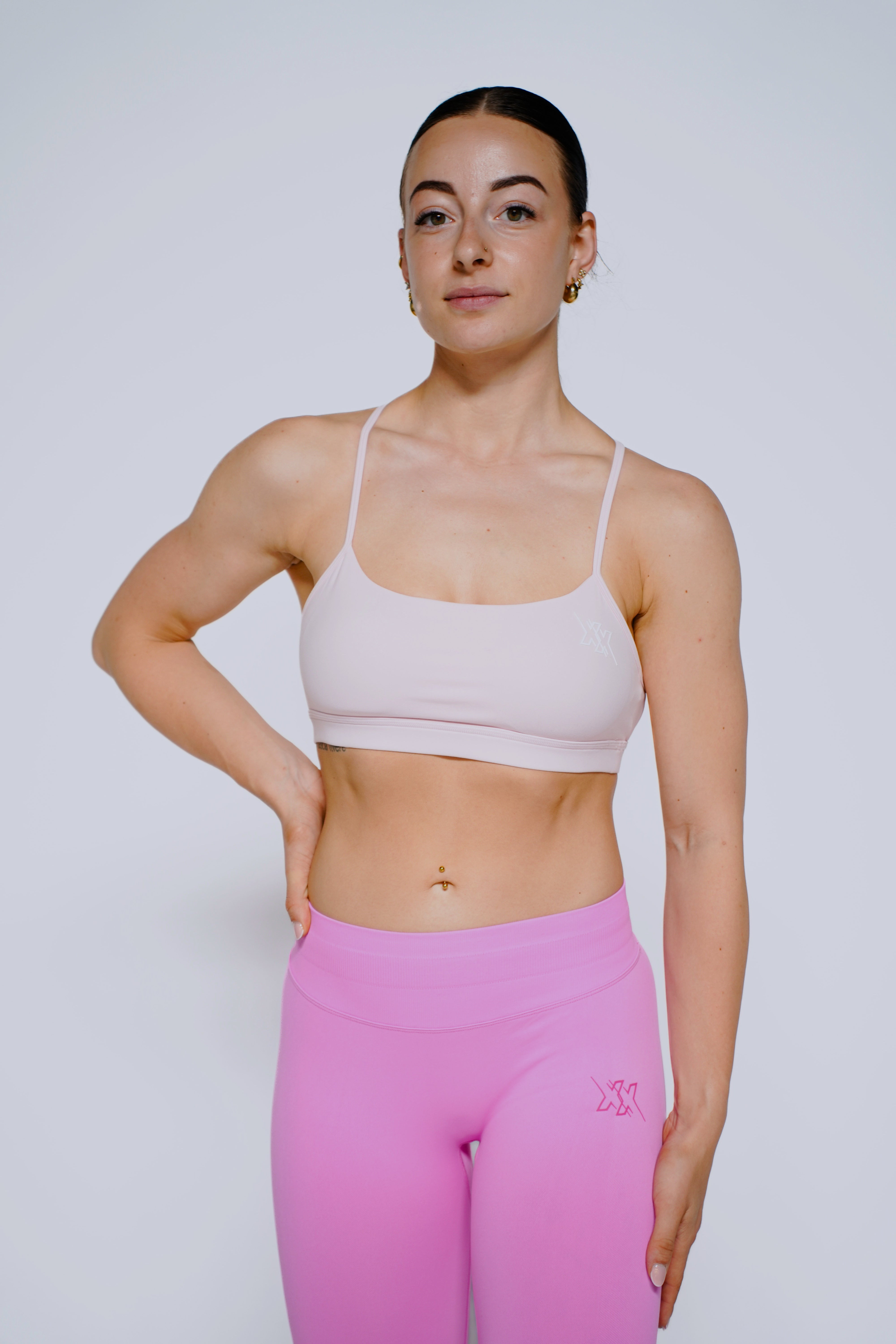 Back Bra – Powder Pink