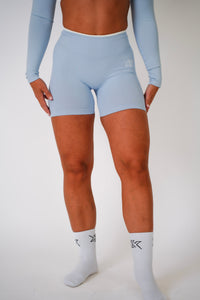 Next Extreme Scrunch Shorts in Ice, sportshort dames