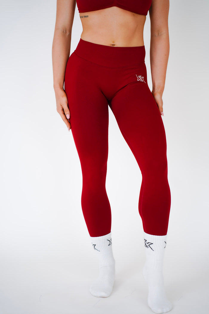 Leggings – Cherry Red
