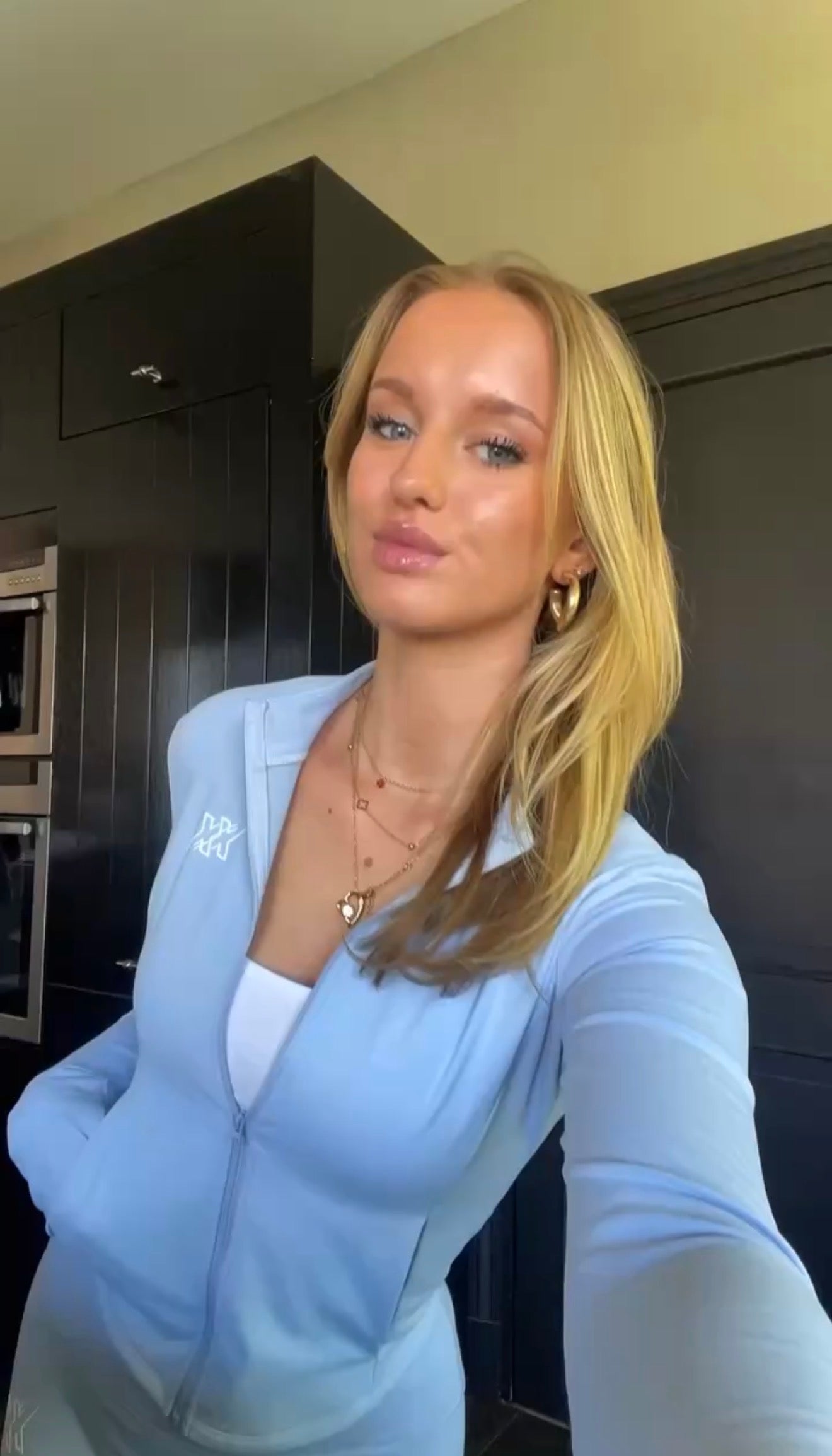 Zip Jacket – Sky Blue