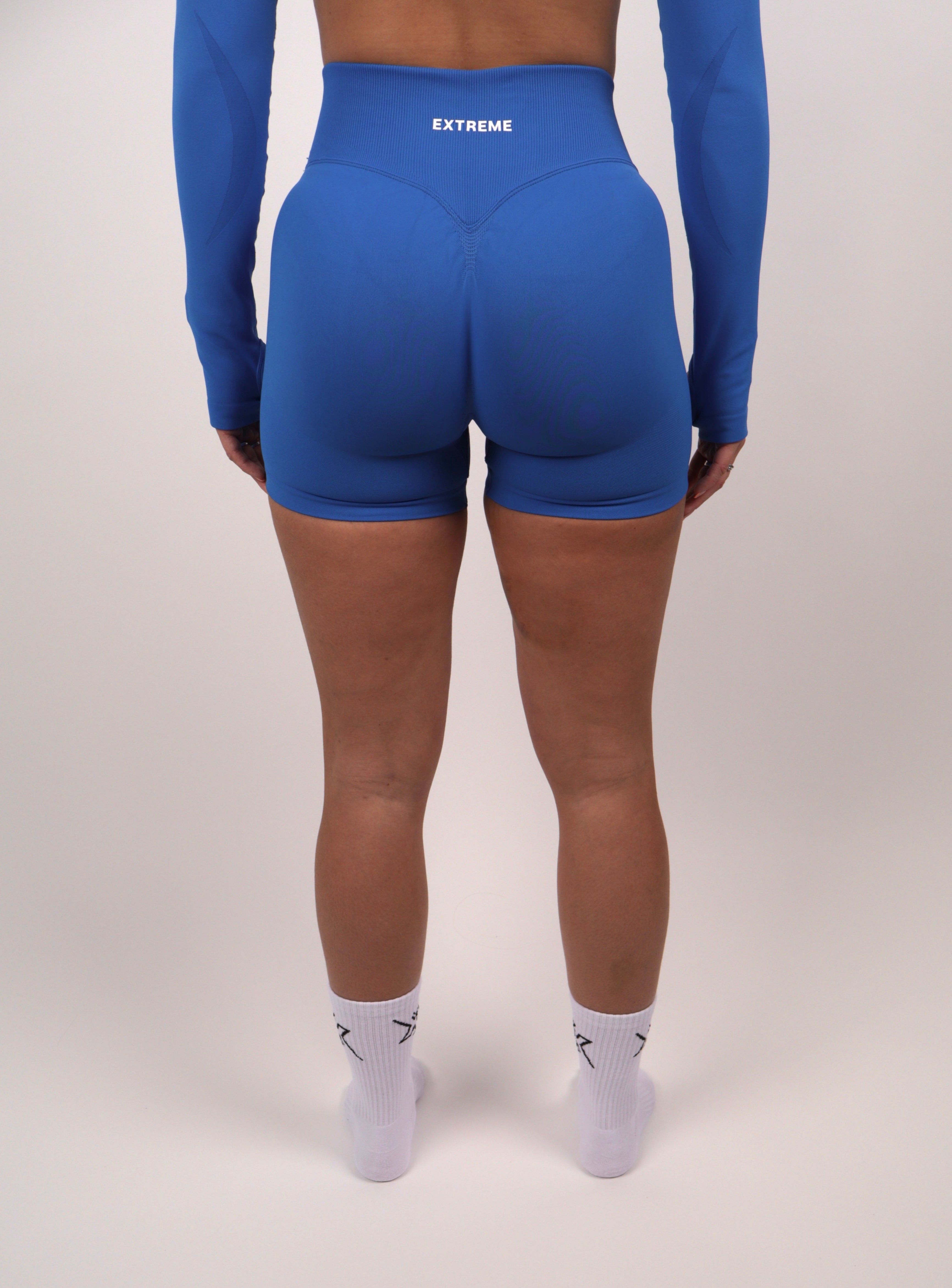 Cross Waist Shorts 4.5"– Cobalt Blue