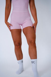 Next Extreme Shorts 4.5” in Blush Pink, sportshort dames, productfoto 2