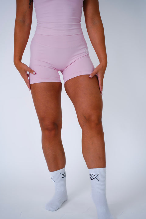 Next Extreme Shorts 4.5” in Blush Pink, sportshort dames, productfoto 2