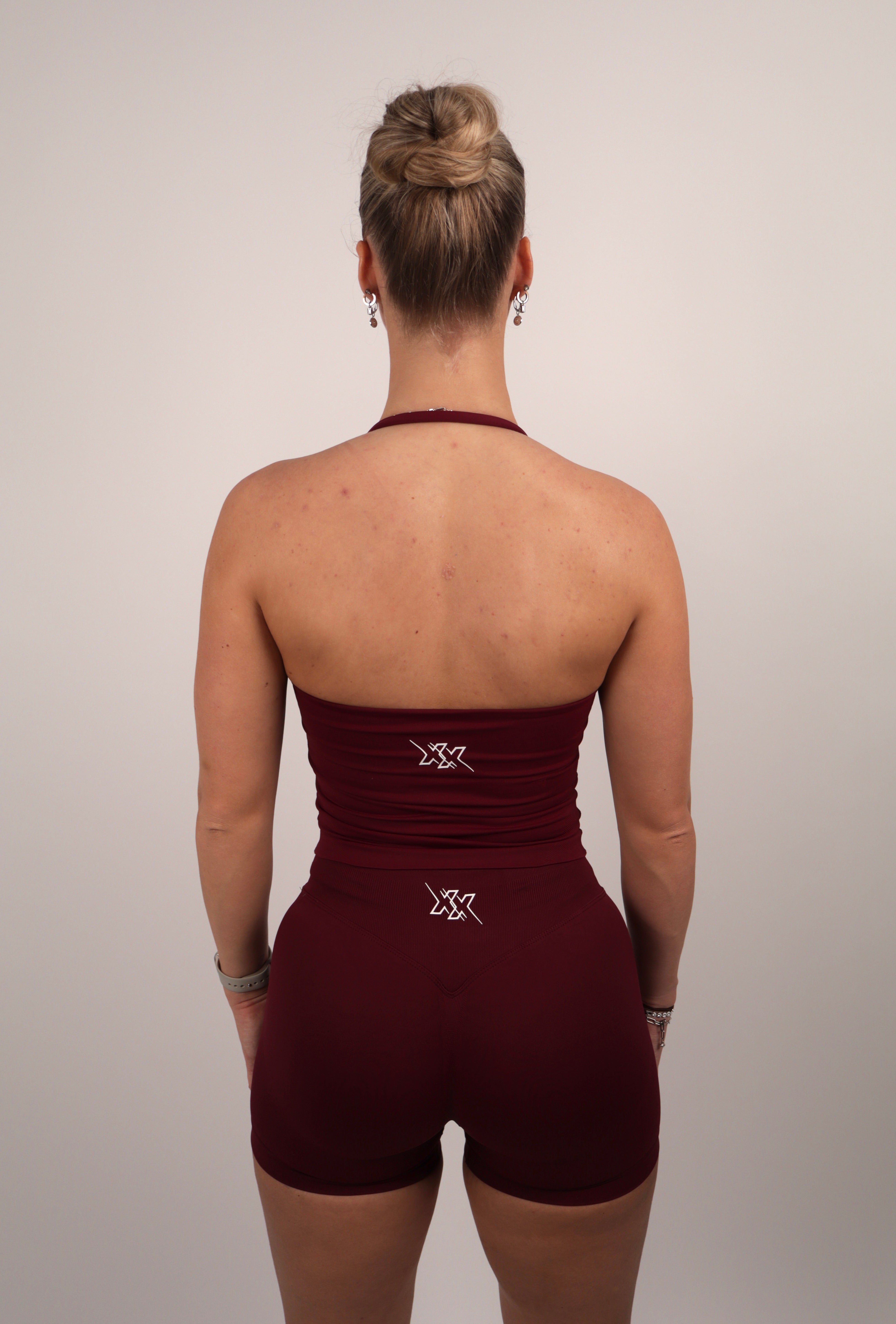 Halter Top – Deep Red