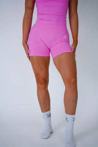 Next Extreme Shorts 4.5” in Hot Pink, sportshort dames, productfoto 2