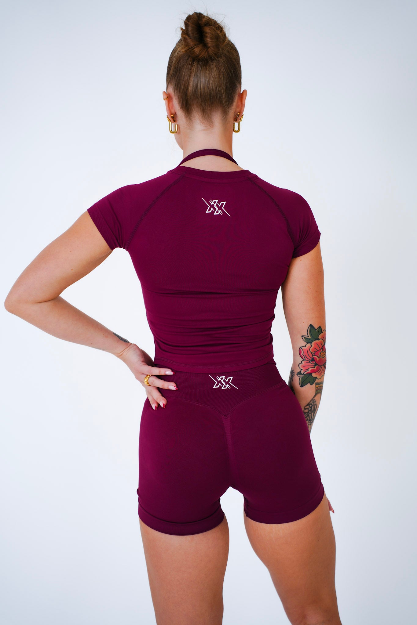 Compression Top – Deep Red