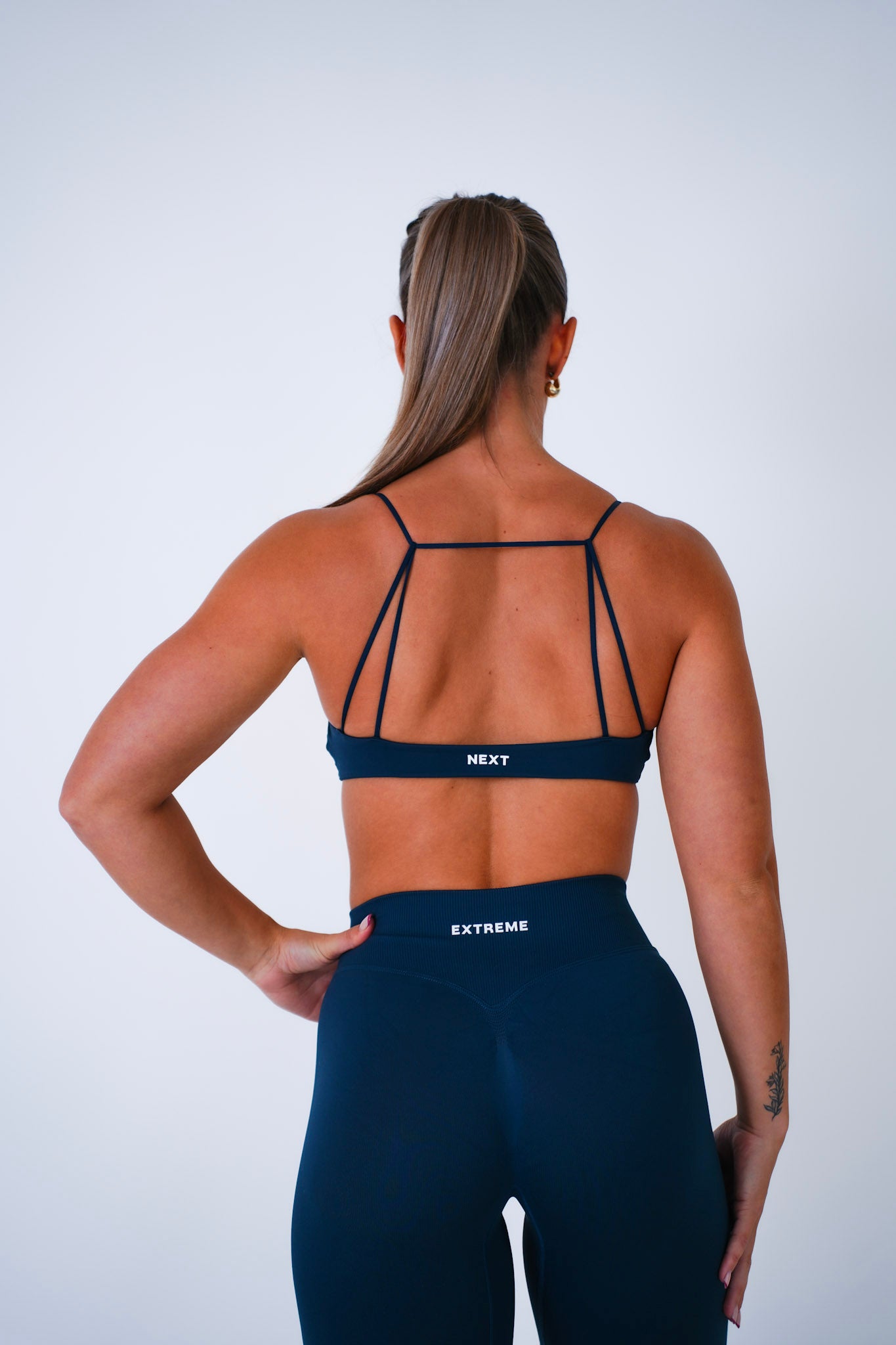 Twist Front Bra – Abyss Blue