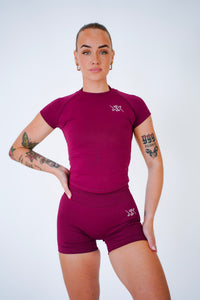 Next Extreme Compression Top in Deep Red, sporttop dames