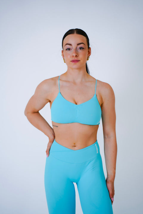 Next Extreme Crossback Bra in Mint Blue, sport-bh dames