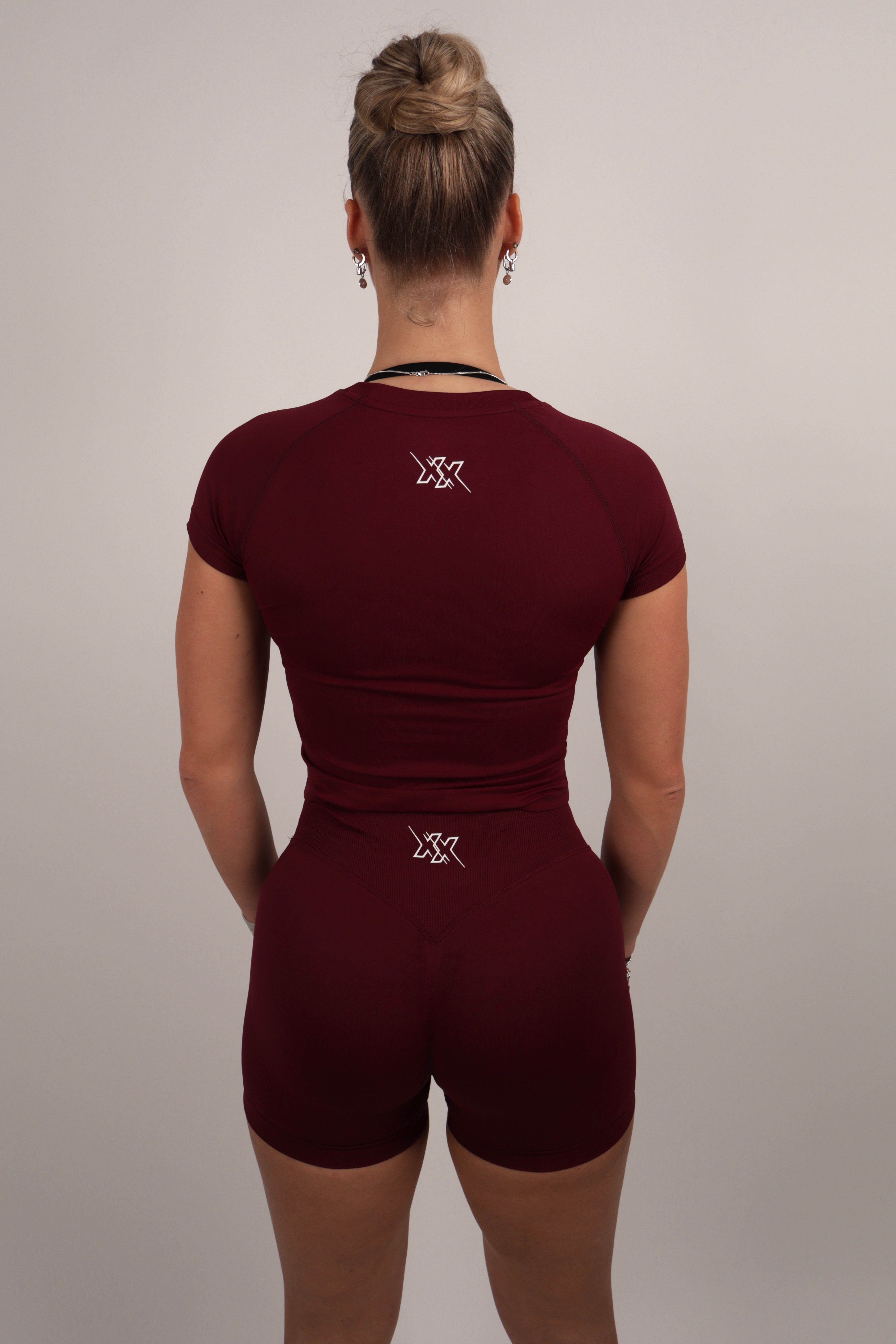 Compression Top – Deep Red