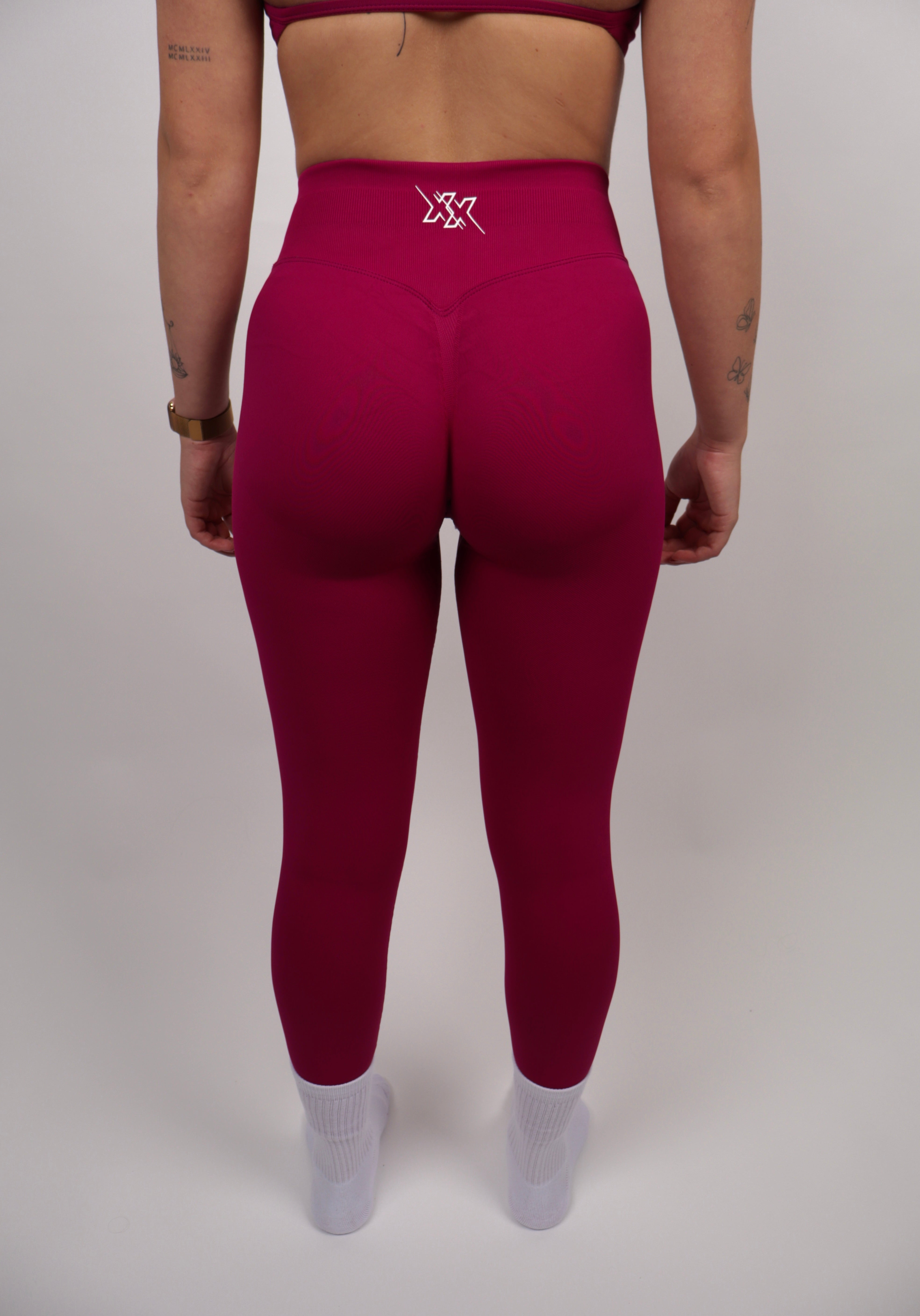 Leggings – Velvet Red