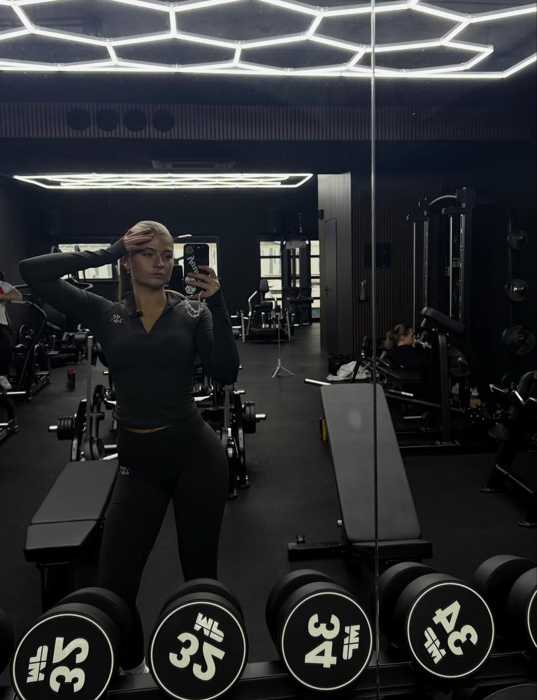 Quarter Zip Top – Carbon Grey