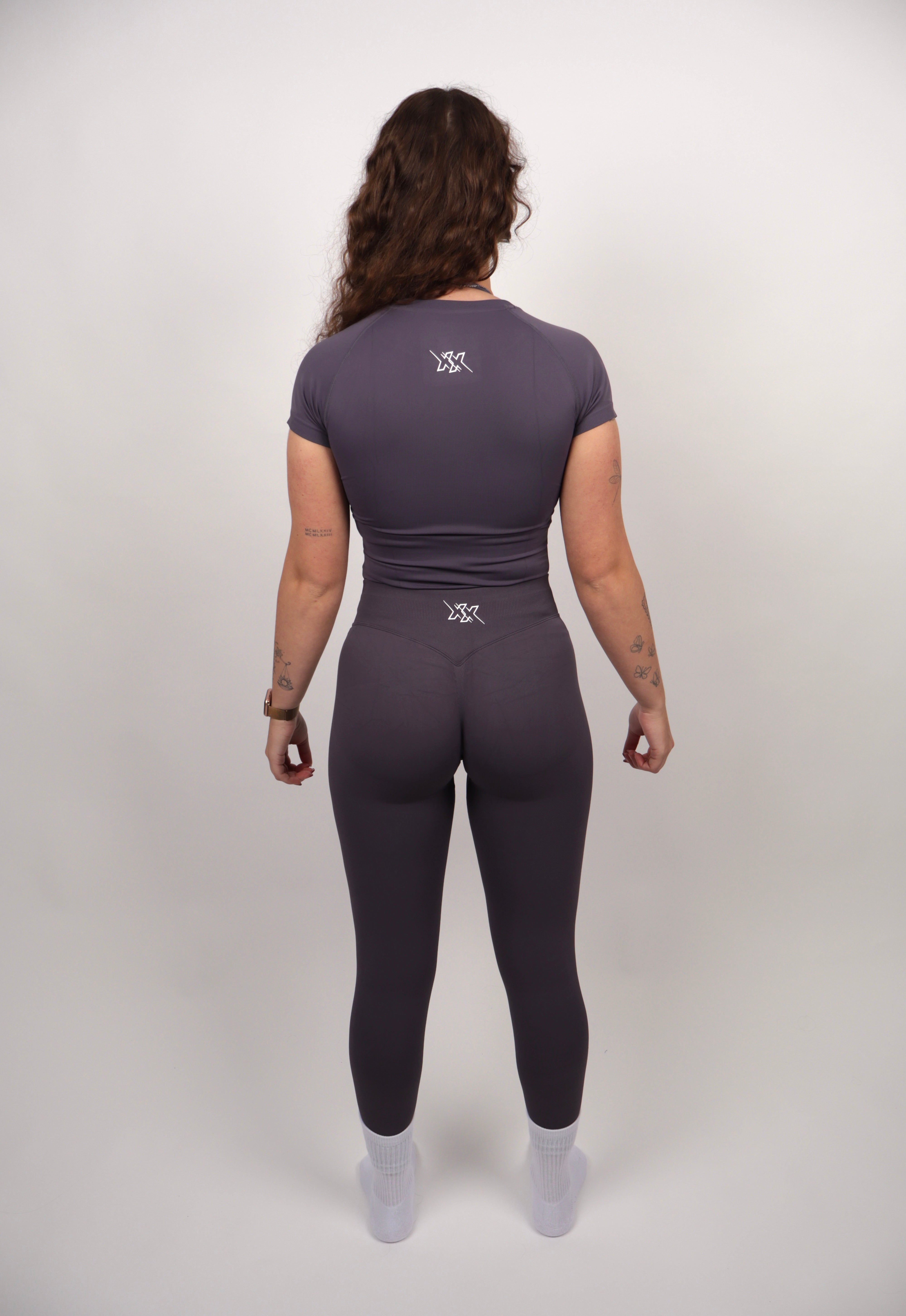 Compression Top – Mauve Purple