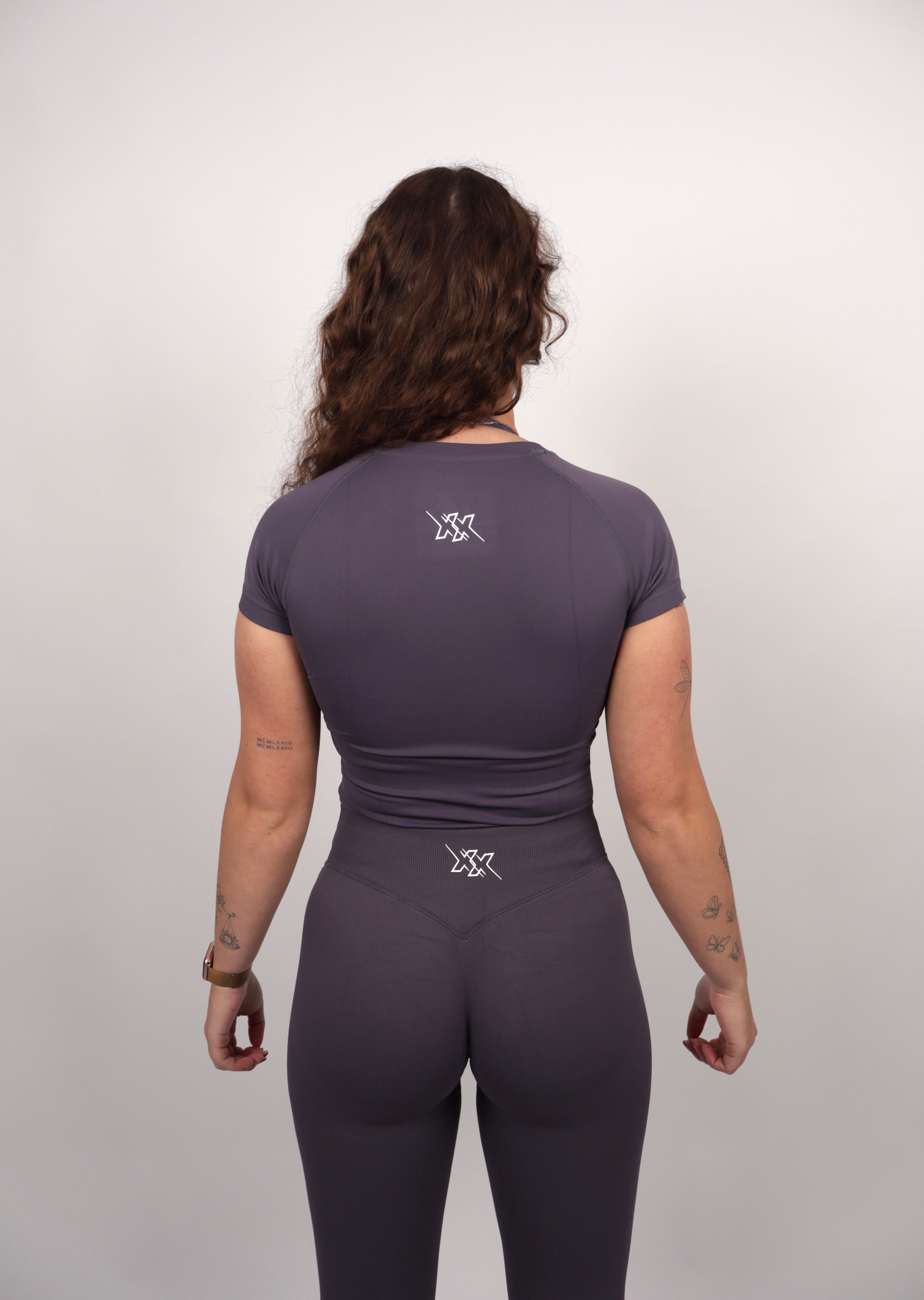 Compression Top – Mauve Purple