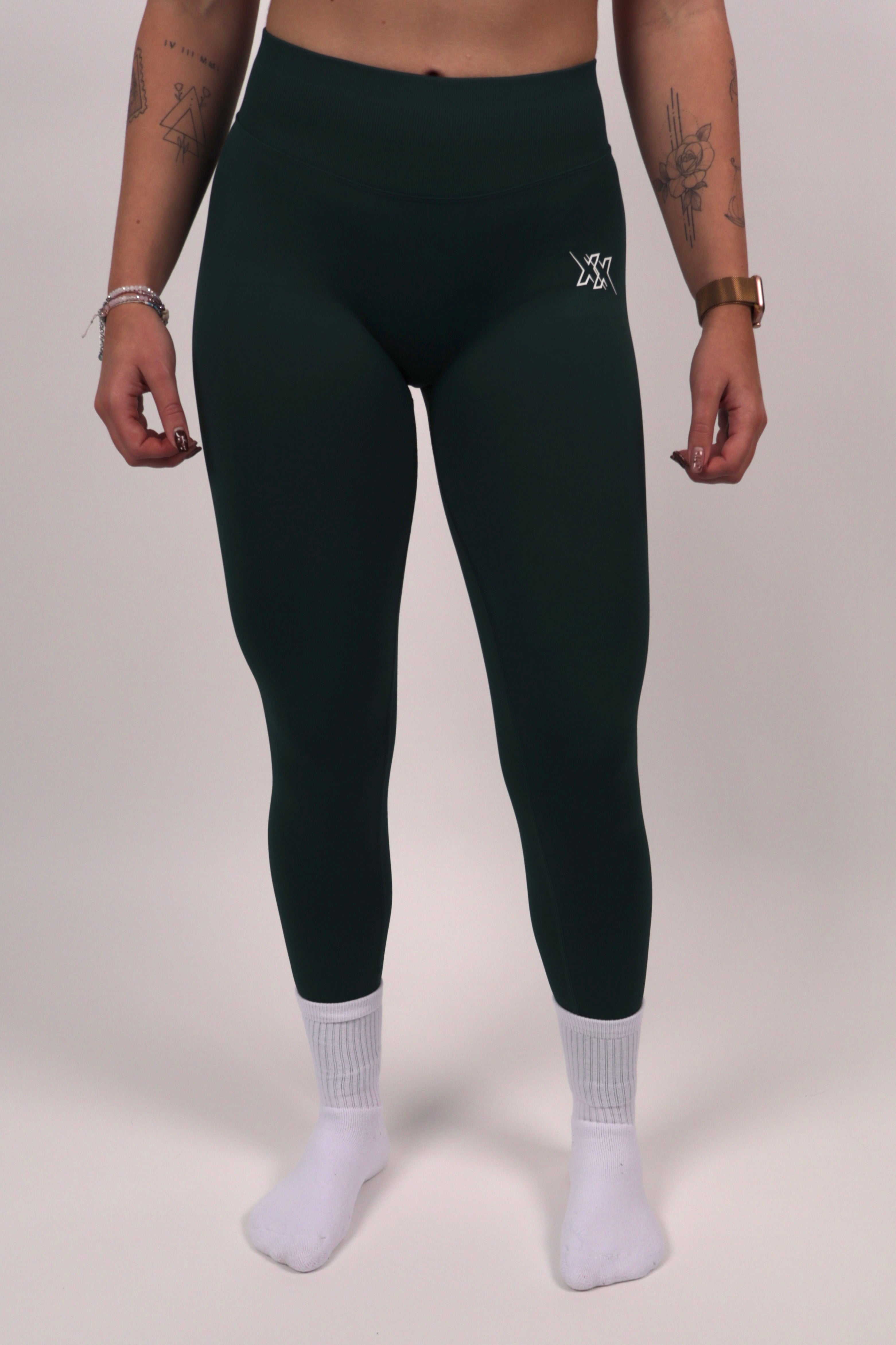 Extreme Scrunch Legging – Deep Green - Next Extreme Performance