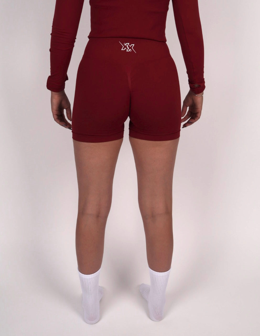 Sculpt Shorts – Wine Red - Next Extreme Performance