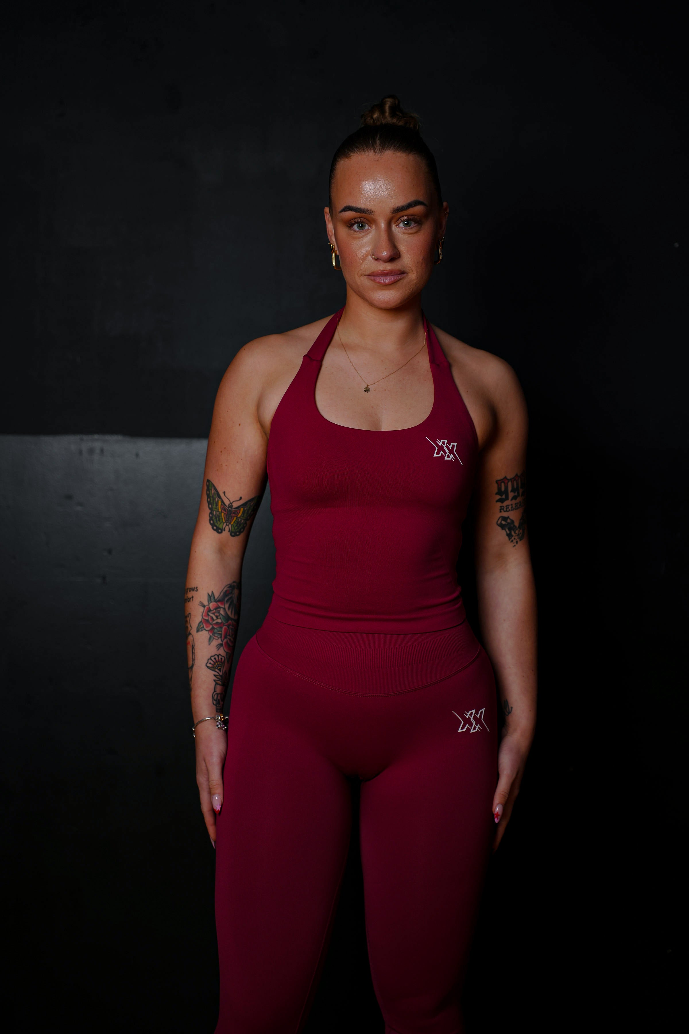 Halter Top – Ruby Red